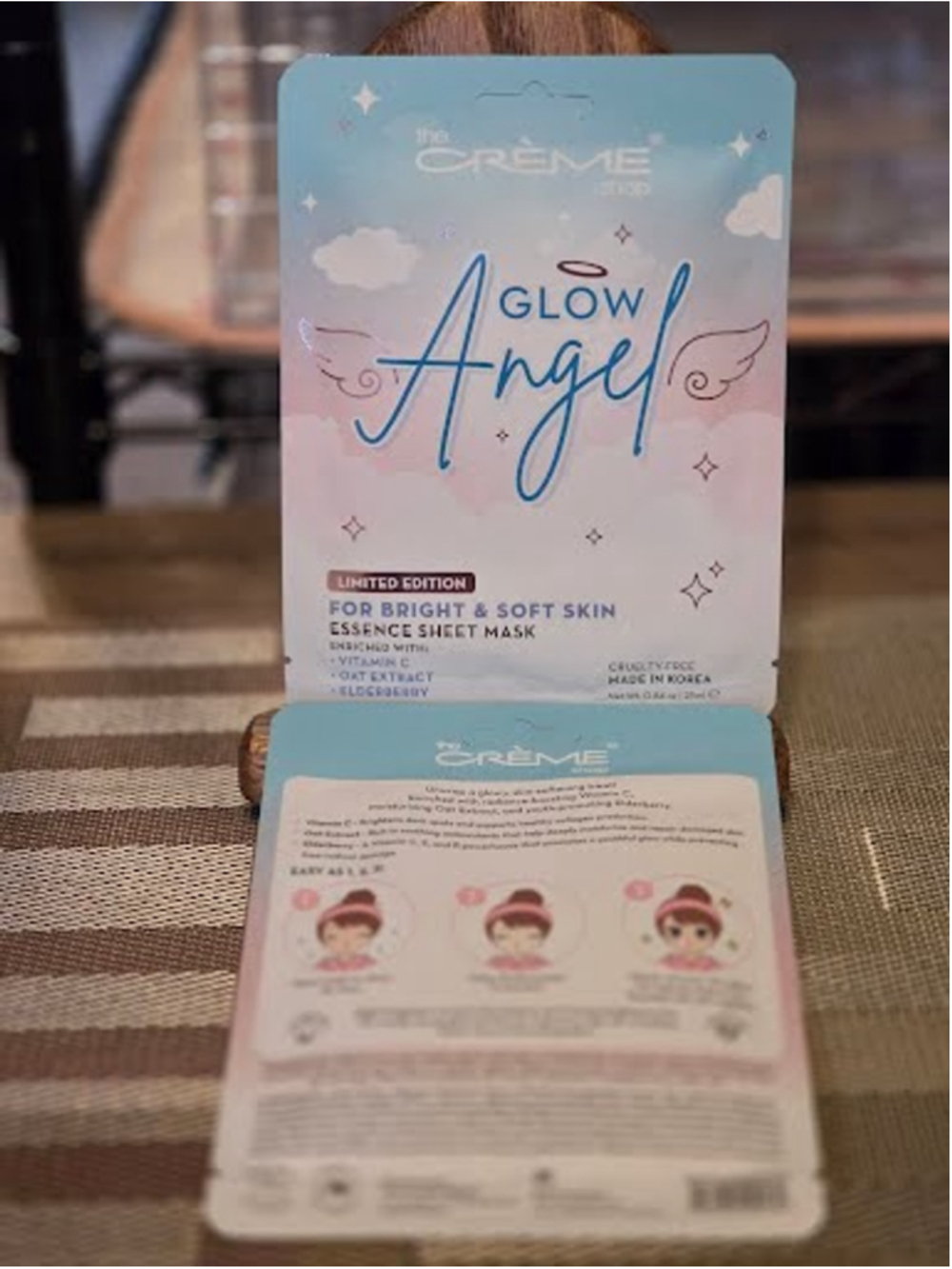#TCS-2215 The Creme Shop Glow Angel Sheet Mask